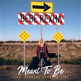 Download or print Bebe Rexha Meant To Be (feat. Florida Georgia Line) Sheet Music Printable PDF -page score for Pop / arranged Easy Guitar Tab SKU: 251140.