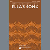 Download or print Bernice Johnson Reagon Ella's Song Sheet Music Printable PDF -page score for Concert / arranged SATB SKU: 97641.