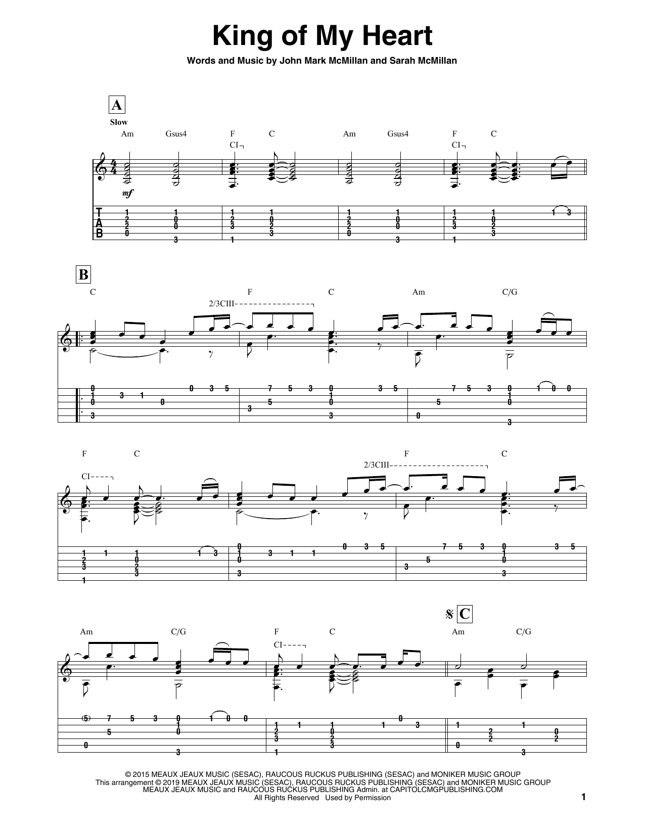 Download Bethel Music King Of My Heart Sheet Music and learn how to play Trumpet Solo PDF digital score in minutes