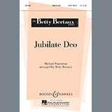 Download or print Betty Bertaux Jubilate Deo Sheet Music Printable PDF -page score for Concert / arranged SSA SKU: 68675.