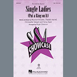 Download or print Beyoncé Single Ladies (Put A Ring On It) (arr. Roger Emerson) Sheet Music Printable PDF -page score for Pop / arranged SSA Choir SKU: 479837.