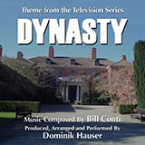 Download or print Bill Conti Dynasty Theme Sheet Music Printable PDF -page score for Film and TV / arranged Melody Line, Lyrics & Chords SKU: 174715.