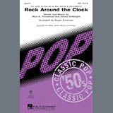 Download or print Bill Haley & His Comets Rock Around The Clock (arr. Roger Emerson) Sheet Music Printable PDF -page score for Rock / arranged 2-Part Choir SKU: 97523.