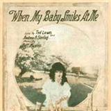 Download or print Bill Munro When My Baby Smiles At Me Sheet Music Printable PDF -page score for Folk / arranged Melody Line, Lyrics & Chords SKU: 191409.