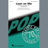 Download or print Bill Withers Lean On Me (arr. Mac Huff) Sheet Music Printable PDF -page score for Pop / arranged SATB Choir SKU: 492726.