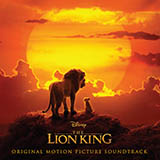 Download or print Billy Eichner and Seth Rogen The Lion Sleeps Tonight (from The Lion King 2019) Sheet Music Printable PDF -page score for Disney / arranged Big Note Piano SKU: 424411.