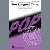 Download or print Billy Joel The Longest Time (SAB with Tenor Solo) (arr. Kirby Shaw) Sheet Music Printable PDF -page score for Pop / arranged SAB Choir SKU: 289926.