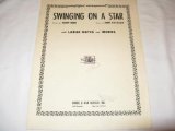 Download or print Johnny Burke Swinging On A Star Sheet Music Printable PDF -page score for Easy Listening / arranged Piano, Vocal & Guitar (Right-Hand Melody) SKU: 40375.