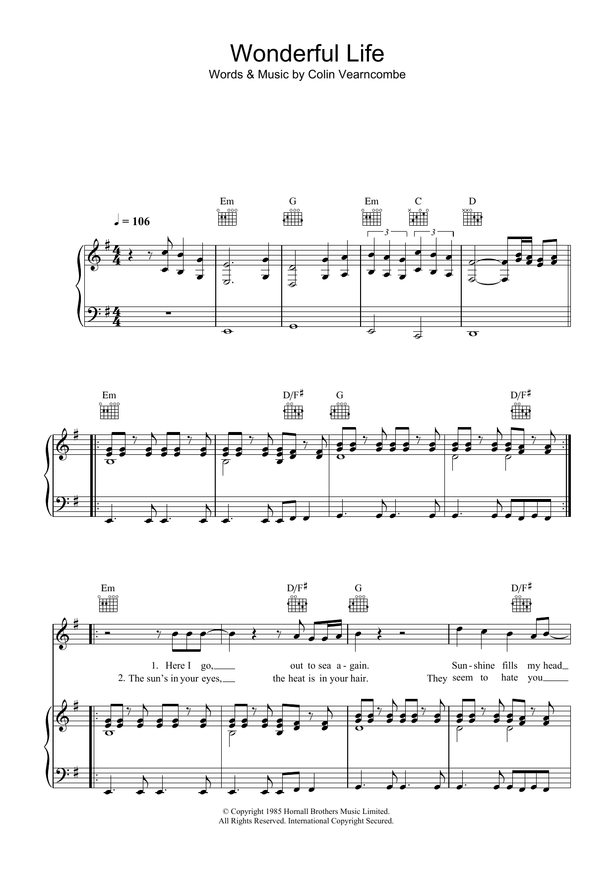 Download Black Wonderful Life Sheet Music and learn how to play Alto Saxophone PDF digital score in minutes