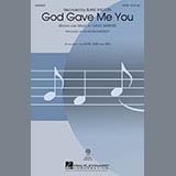 Download or print Blake Shelton God Gave Me You (arr. Alan Billingsley) Sheet Music Printable PDF -page score for Country / arranged SATB Choir SKU: 434738.
