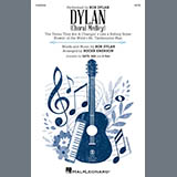 Download or print Bob Dylan Dylan (Choral Medley) (arr. Roger Emerson) Sheet Music Printable PDF -page score for Pop / arranged 2-Part Choir SKU: 1743331.