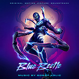 Download or print Bobby Krlic Blue Beetle (Main Theme) Sheet Music Printable PDF -page score for Film/TV / arranged Piano Solo SKU: 1401230.