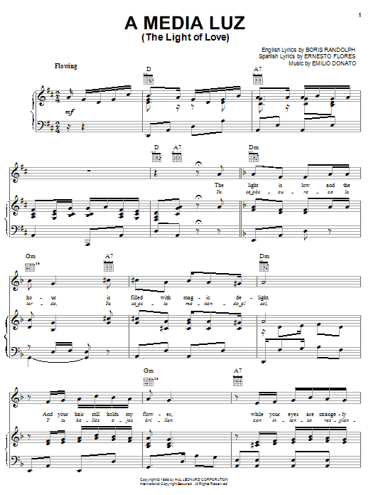 Download Boris Randolph Sheet Music and learn how to play Piano, Vocal & Guitar (Right-Hand Melody) PDF score in minutes