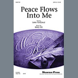 Download or print Brad Nix Peace Flows Into Me Sheet Music Printable PDF -page score for Religious / arranged SATB SKU: 77643.