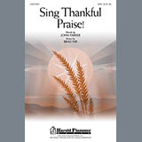 Download or print Brad Nix Sing Thankful Praise! Sheet Music Printable PDF -page score for Concert / arranged SATB SKU: 81277.