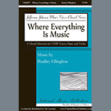 Download or print Bradley Ellingboe Where Everything Is Music Sheet Music Printable PDF -page score for Concert / arranged TTBB Choir SKU: 1357380.