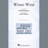 Download or print Brandon Williams Winter Wind Sheet Music Printable PDF -page score for Concert / arranged SATB SKU: 193827.
