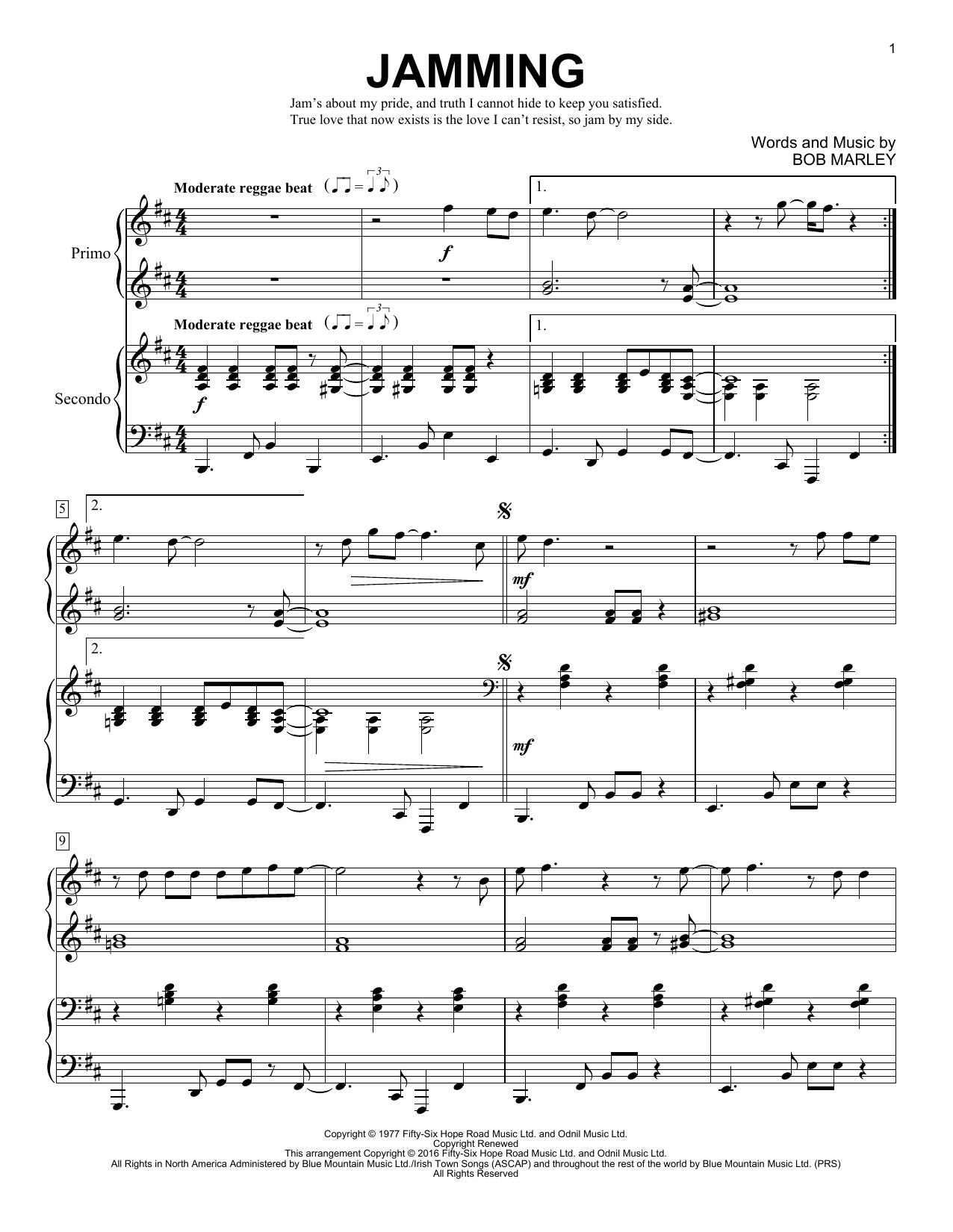 Download Brent Edstrom Jamming Sheet Music and learn how to play Piano Duet PDF digital score in minutes