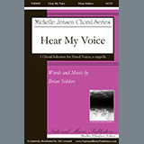 Download or print Brian Sidders Hear My Voice Sheet Music Printable PDF -page score for Concert / arranged SATB Choir SKU: 1357263.