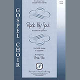 Download or print Brian Tate Rock My Soul Sheet Music Printable PDF -page score for Gospel / arranged SATB Choir SKU: 423773.