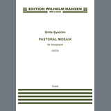 Download or print Britta Byström Pastoral Mosaik Sheet Music Printable PDF -page score for Classical / arranged Brass Ensemble SKU: 1628552.