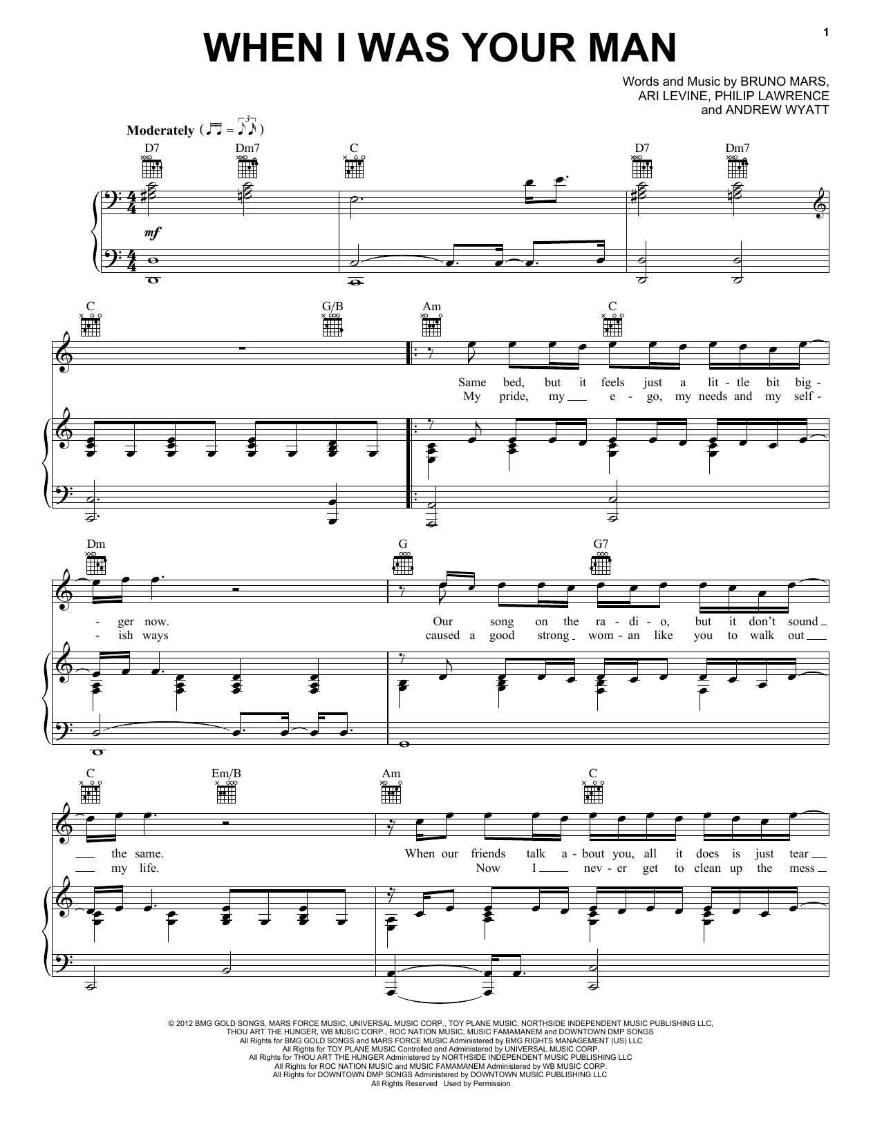 your song piano sheet music easy pdf