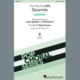Download or print BTS Dynamite (arr. Roger Emerson) Sheet Music Printable PDF -page score for Pop / arranged SATB Choir SKU: 477995.