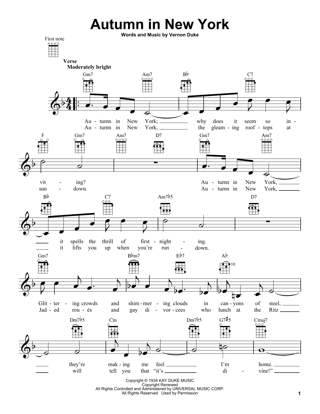 Download Bud Powell Autumn In New York Sheet Music and learn how to play Piano Transcription PDF digital score in minutes