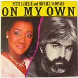 Download or print Patti LaBelle & Michael McDonald On My Own Sheet Music Printable PDF -page score for Pop / arranged Piano, Vocal & Guitar (Right-Hand Melody) SKU: 37151.