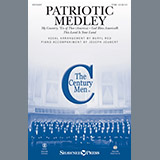 Download or print Buryl Red Patriotic Medley Sheet Music Printable PDF -page score for Concert / arranged TTBB SKU: 250820.