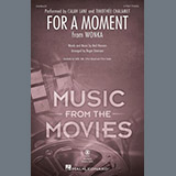 Download or print Calah Lane & Timothée Chalamet For A Moment (from Wonka) (arr. Roger Emerson) Sheet Music Printable PDF -page score for Pop / arranged 2-Part Choir SKU: 1579925.