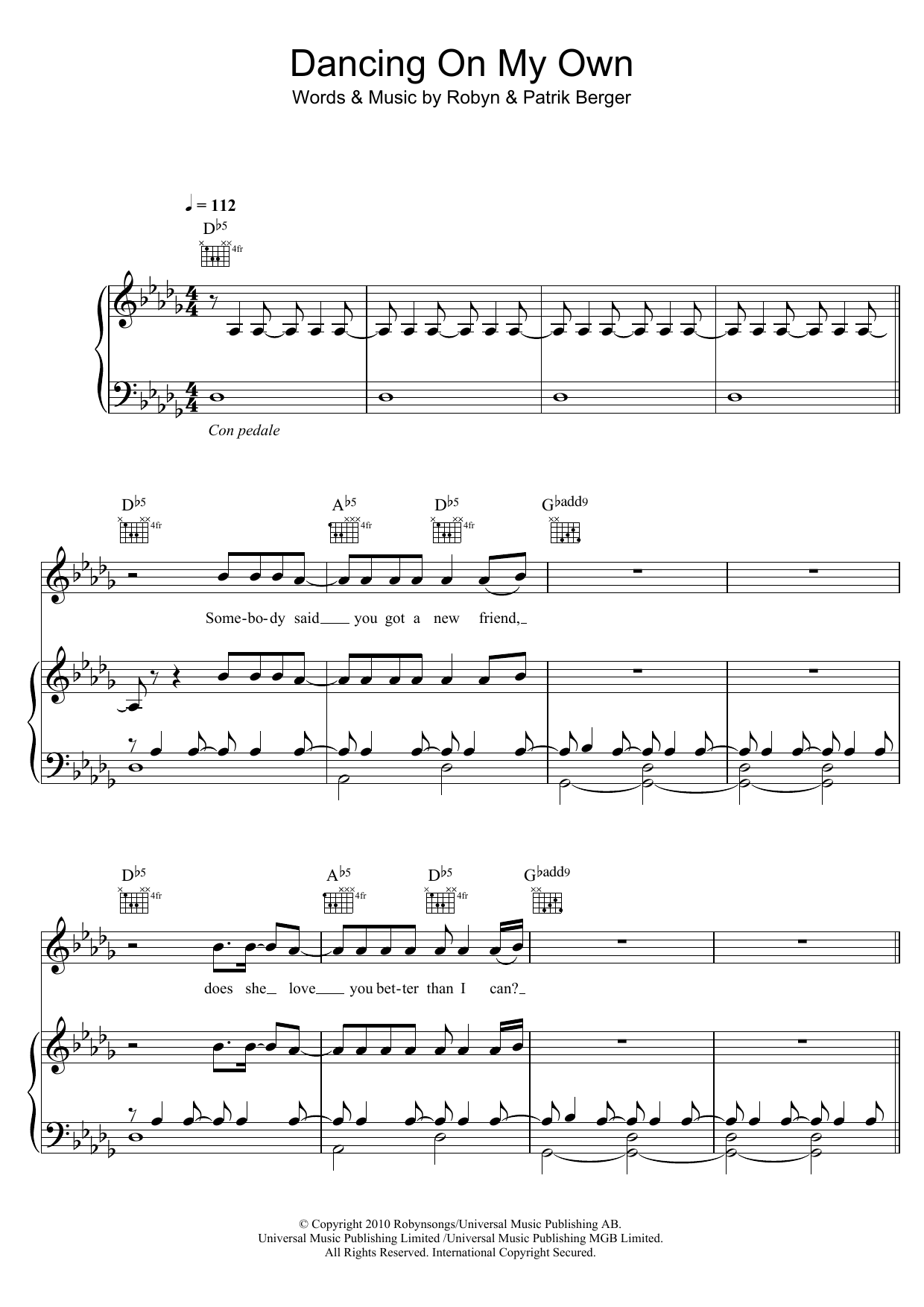 Download Calum Scott Dancing On My Own Sheet Music and learn how to play Beginner Piano PDF digital score in minutes