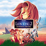 Download or print Cam Clarke and Charity Sanoy We Are One (from The Lion King II: Simba's Pride) Sheet Music Printable PDF -page score for Film and TV / arranged 5-Finger Piano SKU: 113244.