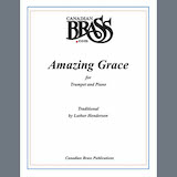 Download or print Canadian Brass Amazing Grace Sheet Music Printable PDF -page score for Traditional / arranged Trumpet and Piano SKU: 1609020.