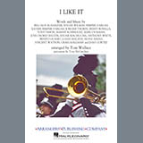 Download or print Cardi B, Bad Bunny & J Balvin I Like It (arr. Tom Wallace) - Alto Sax 1 Sheet Music Printable PDF -page score for Latin / arranged Marching Band SKU: 415021.