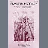 Download or print Carmine Lappano Prayer Of St. Teresa Sheet Music Printable PDF -page score for Sacred / arranged SATB Choir SKU: 1799325.
