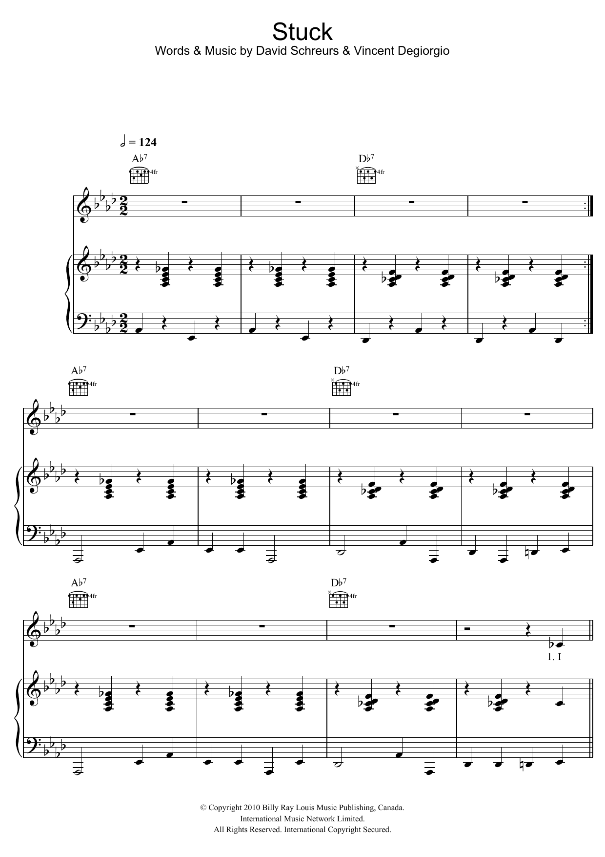 Download Caro Emerald Stuck Sheet Music and learn how to play Piano, Vocal & Guitar (Right-Hand Melody) PDF digital score in minutes