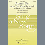 Download or print Carol Barnett Agnus Dei (from The World Beloved: A Bluegrass Mass) Sheet Music Printable PDF -page score for Concert / arranged SATB Choir SKU: 418977.