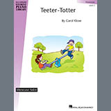 Download or print Carol Klose Teeter Totter Sheet Music Printable PDF -page score for Instructional / arranged Piano Solo SKU: 1524686.
