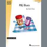 Download or print Carol Klose PBJ Blues Sheet Music Printable PDF -page score for Pop / arranged Piano SKU: 90170.