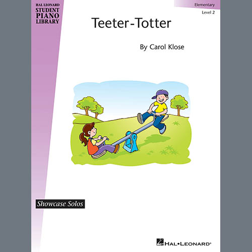 Carol Klose Teeter Totter Sheet Music Notes Download Printable PDF 