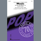 Download or print Carole King Music (arr. Mac Huff) Sheet Music Printable PDF -page score for Pop / arranged SATB Choir SKU: 1763686.