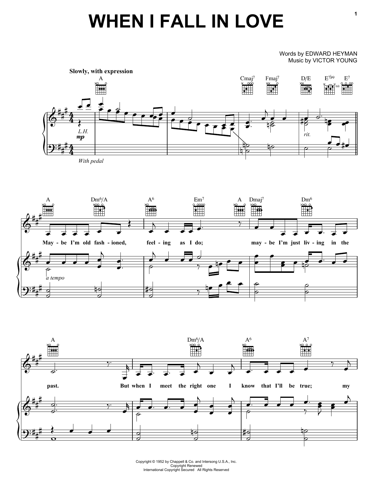 Download Carpenters When I Fall In Love Sheet Music and learn how to play Piano Duet PDF digital score in minutes