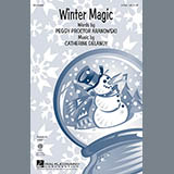 Download or print Catherine Delanoy Winter Magic Sheet Music Printable PDF -page score for Concert / arranged 2-Part Choir SKU: 158421.