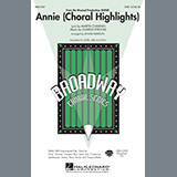Download or print Charles Strouse Annie (Choral Highlights) (arr. Roger Emerson) Sheet Music Printable PDF -page score for Broadway / arranged 2-Part Choir SKU: 525554.