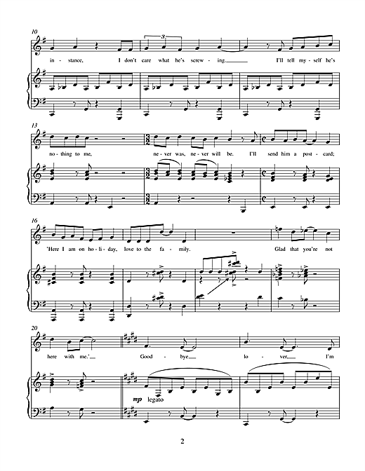 Download Charles Miller & Adam Bard Cuckooland (from Living On An Island) Sheet Music and learn how to play Piano & Vocal PDF digital score in minutes