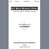 Download or print Chassidic Folk Song Az Der Rebbe Geht (arr. A.W. Binder) Sheet Music Printable PDF -page score for Jewish / arranged SATB Choir SKU: 1286925.