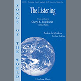 Download or print Cheryl Engelhardt The Listening Sheet Music Printable PDF -page score for Concert / arranged SSATB Choir SKU: 1541168.