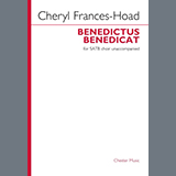 Download or print Cheryl Frances-Hoad Benedictus Benedicat Sheet Music Printable PDF -page score for Sacred / arranged SATB Choir SKU: 1626529.