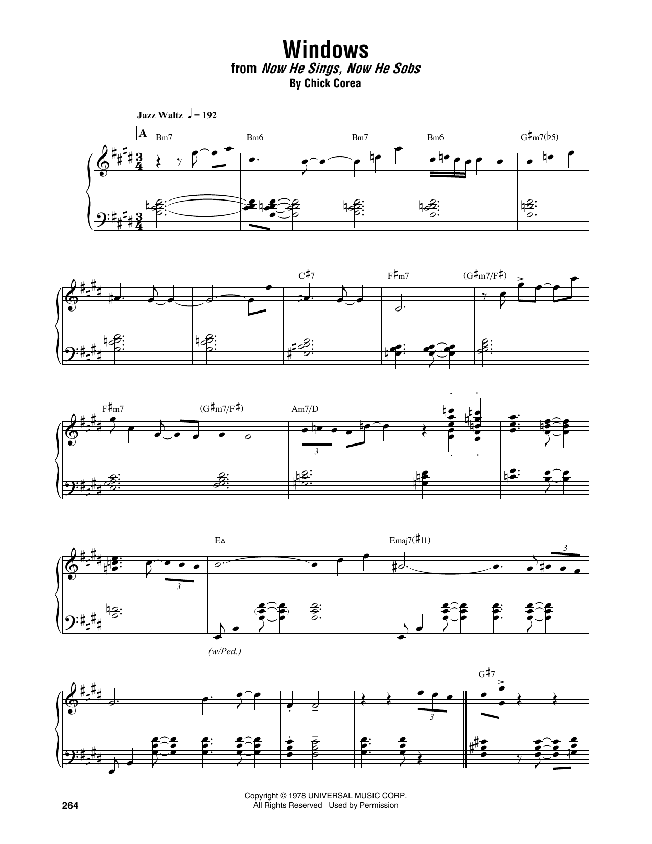 Download Chick Corea Elektric Band Windows Sheet Music and learn how to play Piano Transcription PDF digital score in minutes